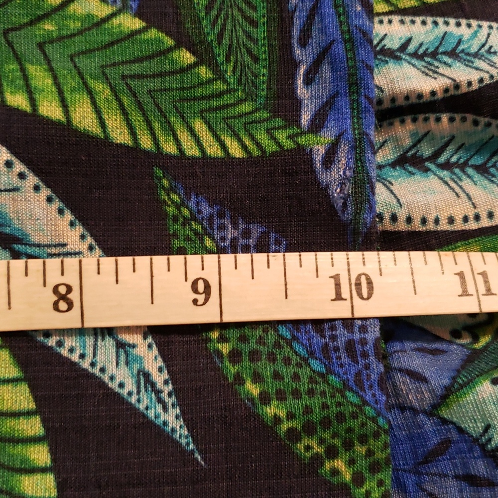 RACHEL ZOE Floral Green and Blue Matching Skirt Set L - Picture 14 of 14